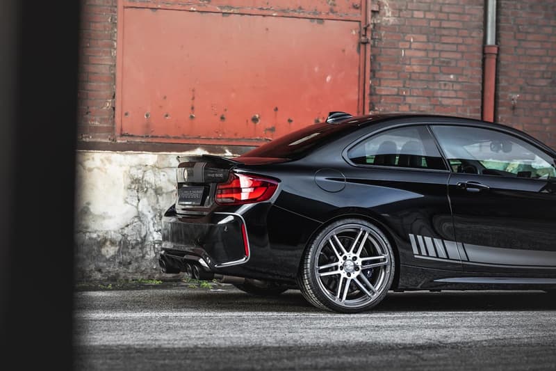 MANHART PERFORMANCE MH2 500 BMW M2 Competition Tuned Super Coupe German Sports Car Turbocharged V6 Engine 518 HP 700 Nm Torque M Power Custom Wide Body Kit Rims Lowered