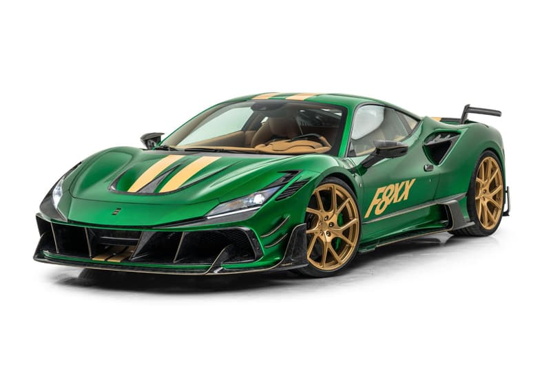 Mansory F8XX Ferrari F8 Tributo Custom Carbon Fiber Italian Supercar Power Speed Performance Tune Wide Body Kit Catania Green Maranello 