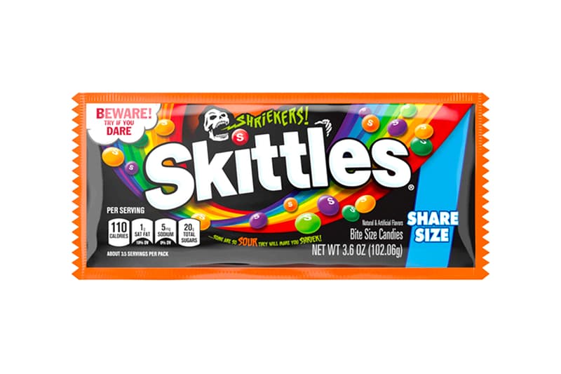 mars wrigley skittles shriekers halloween zombie candy candies treats goodies october beware try if you dare taste the rainbow info