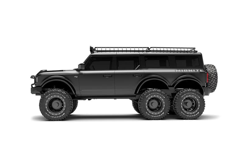 Maxlider Brothers Customs 2022 6x6 Bronco off-roading 4x4 ford coyote engine block axle mud tires sports outdoors 