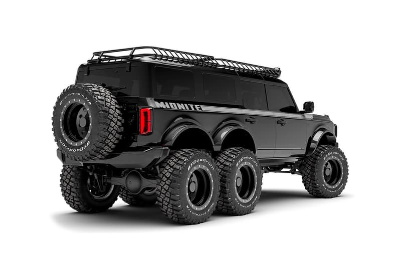 Maxlider Brothers Customs 2022 6x6 Bronco off-roading 4x4 ford coyote engine block axle mud tires sports outdoors 