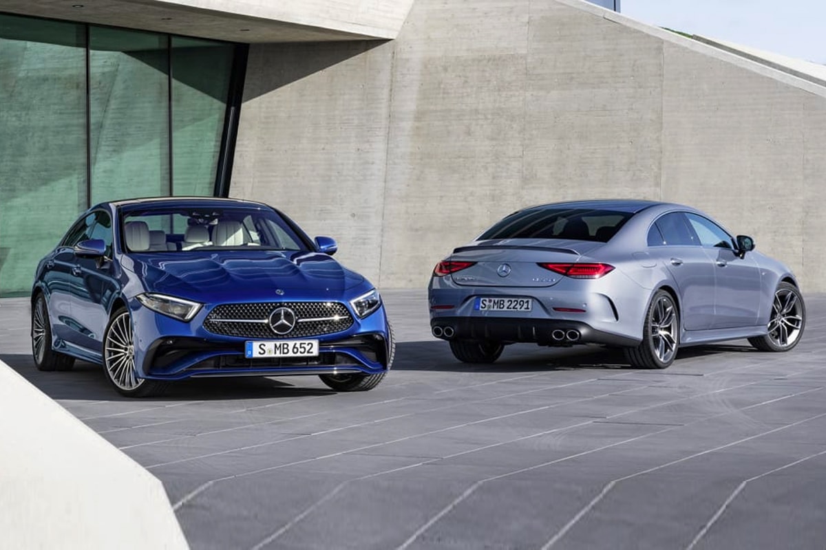 2022 Mercedes-Benz CLS-Class Receives Styling Upgrade AMG Mercedes-AMG CLS 450 Mercedes-Benz C-Class GLS Mercedes-Maybach EQS MBUX Hyperscreen electric vehicles automotive cars