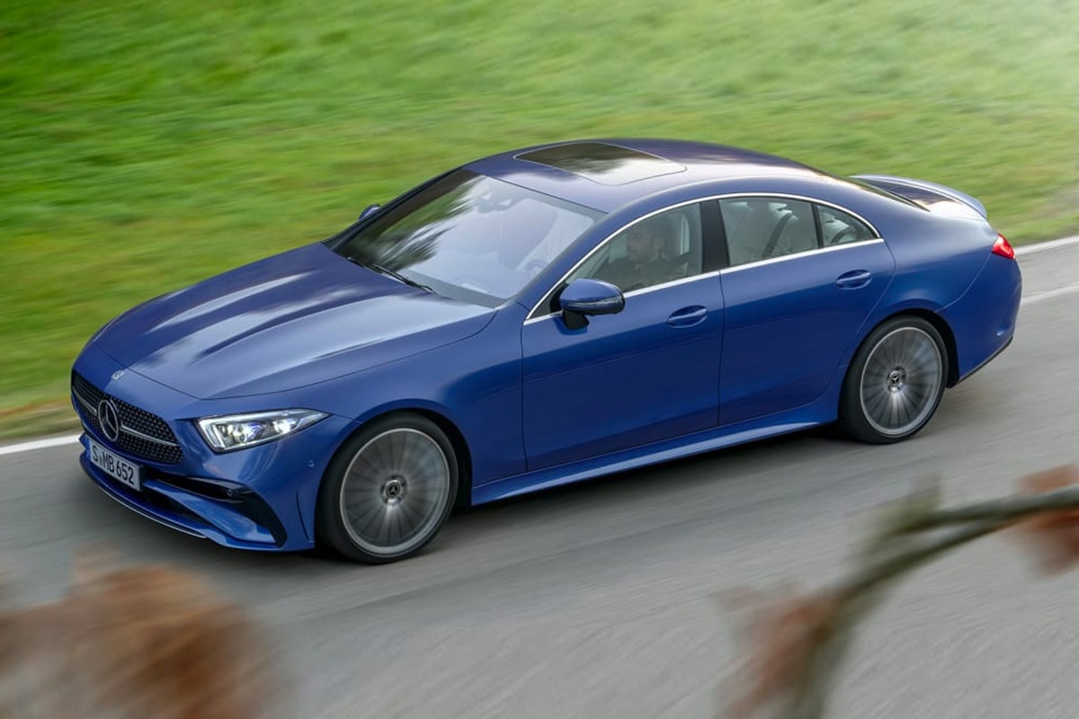 2022 Mercedes-Benz CLS-Class Receives Styling Upgrade AMG Mercedes-AMG CLS 450 Mercedes-Benz C-Class GLS Mercedes-Maybach EQS MBUX Hyperscreen electric vehicles automotive cars
