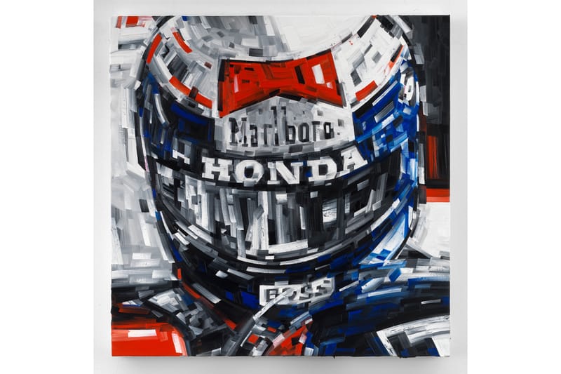 Michael Kagan Honors F1 Drivers in "It's Never Over" Solo Exhibition