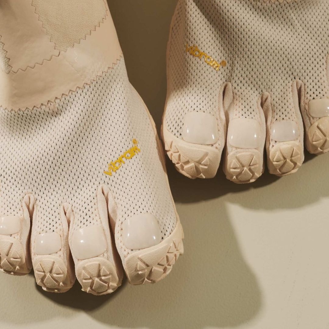 Midorikawa x Suicoke x Vibram FiveFingers Toe Shoes collaboration foot toenails japan sandal release date info price colorway lvmh prize feet red paint