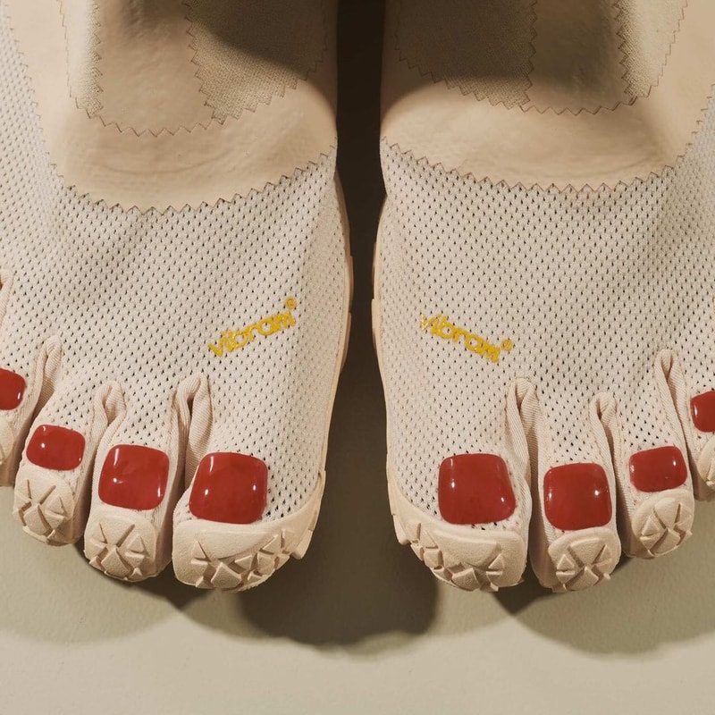 Midorikawa x Suicoke x Vibram FiveFingers Toe Shoes collaboration foot toenails japan sandal release date info price colorway lvmh prize feet red paint