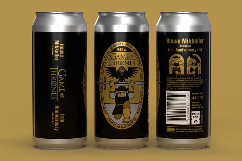 Mikkeller Launches Game of Thrones Inspired Beer in Celebration Of Its 10th Anniversary Warner Bros. HBO Iron Anniverary IPA