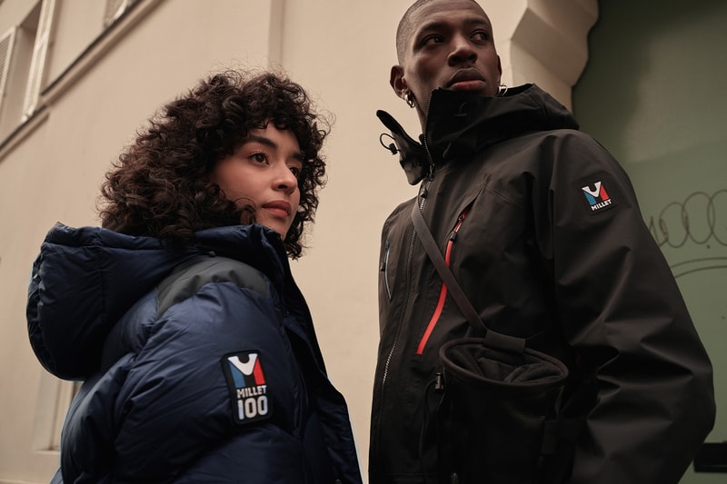 MILLET "M-100 HERITAGE" Capsule Collection Info France mountain clothing outerwear 