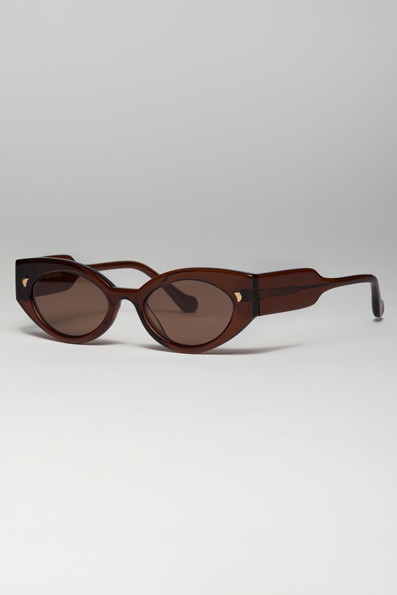 Nanushka Debuts Eyewear, Sunglasses Collection frames lenses case renewable sustainable frames price website store colorway