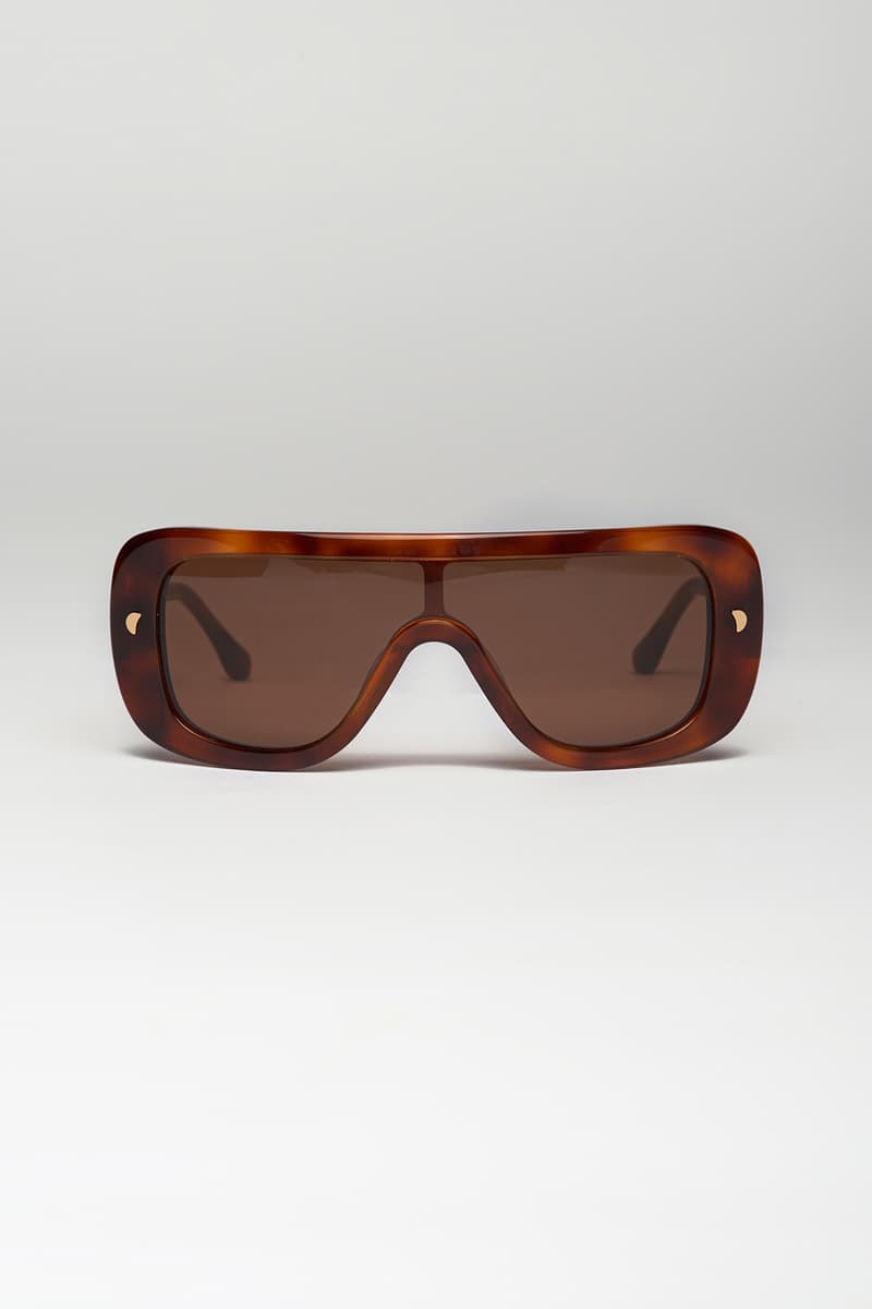 Nanushka Debuts Eyewear, Sunglasses Collection frames lenses case renewable sustainable frames price website store colorway