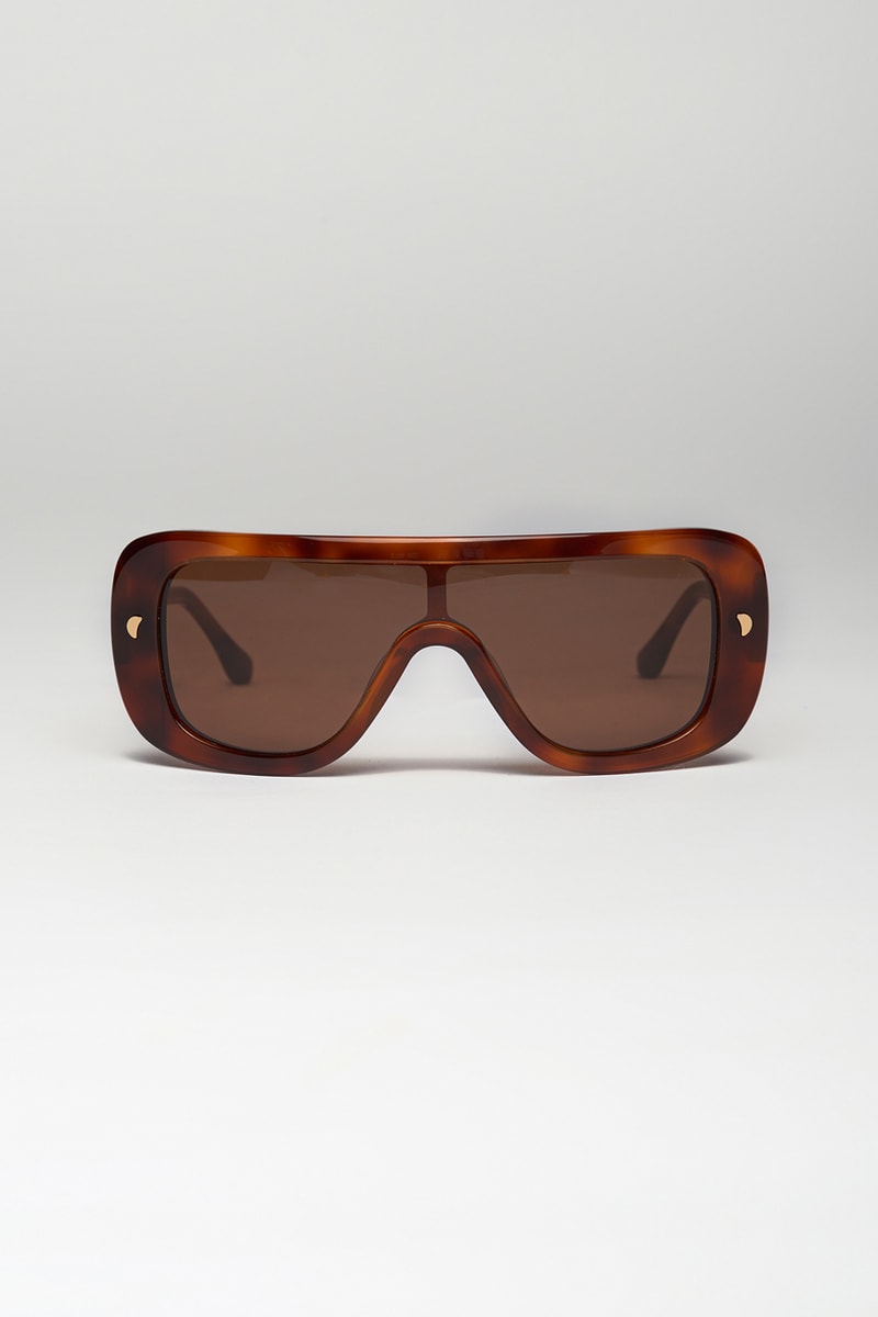 Nanushka Debuts Eyewear, Sunglasses Collection frames lenses case renewable sustainable frames price website store colorway