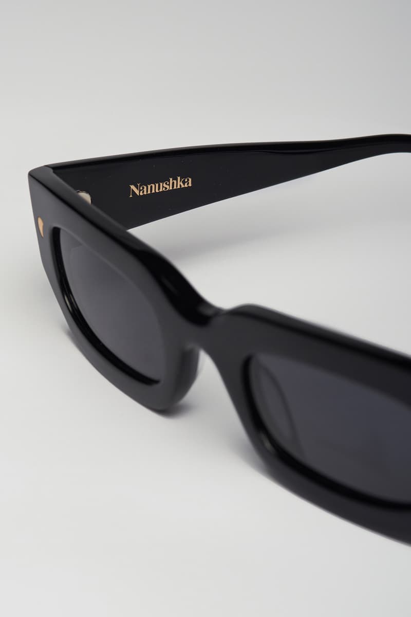 Nanushka Debuts Eyewear, Sunglasses Collection frames lenses case renewable sustainable frames price website store colorway