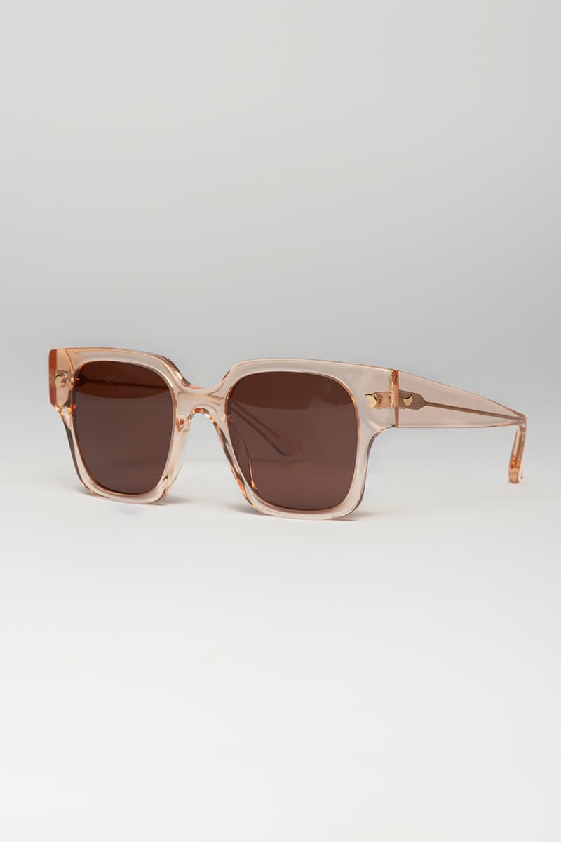 Nanushka Debuts Eyewear, Sunglasses Collection frames lenses case renewable sustainable frames price website store colorway