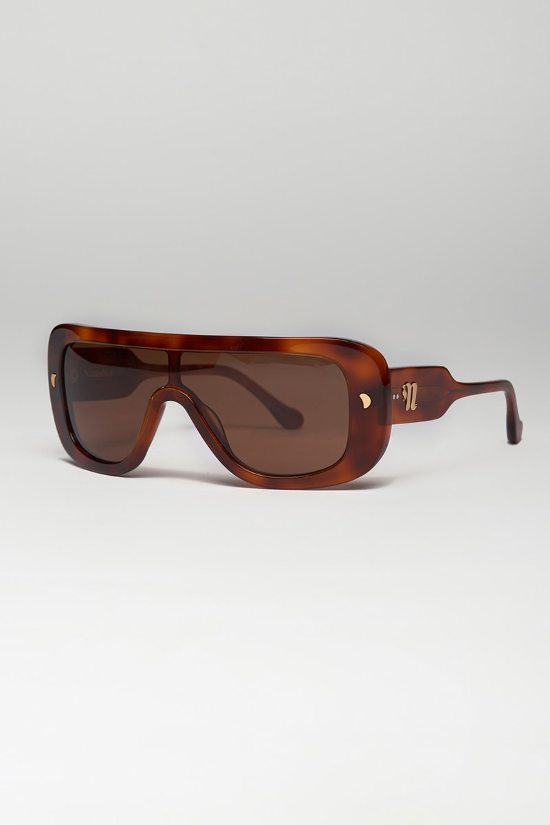 Nanushka Debuts Eyewear, Sunglasses Collection frames lenses case renewable sustainable frames price website store colorway