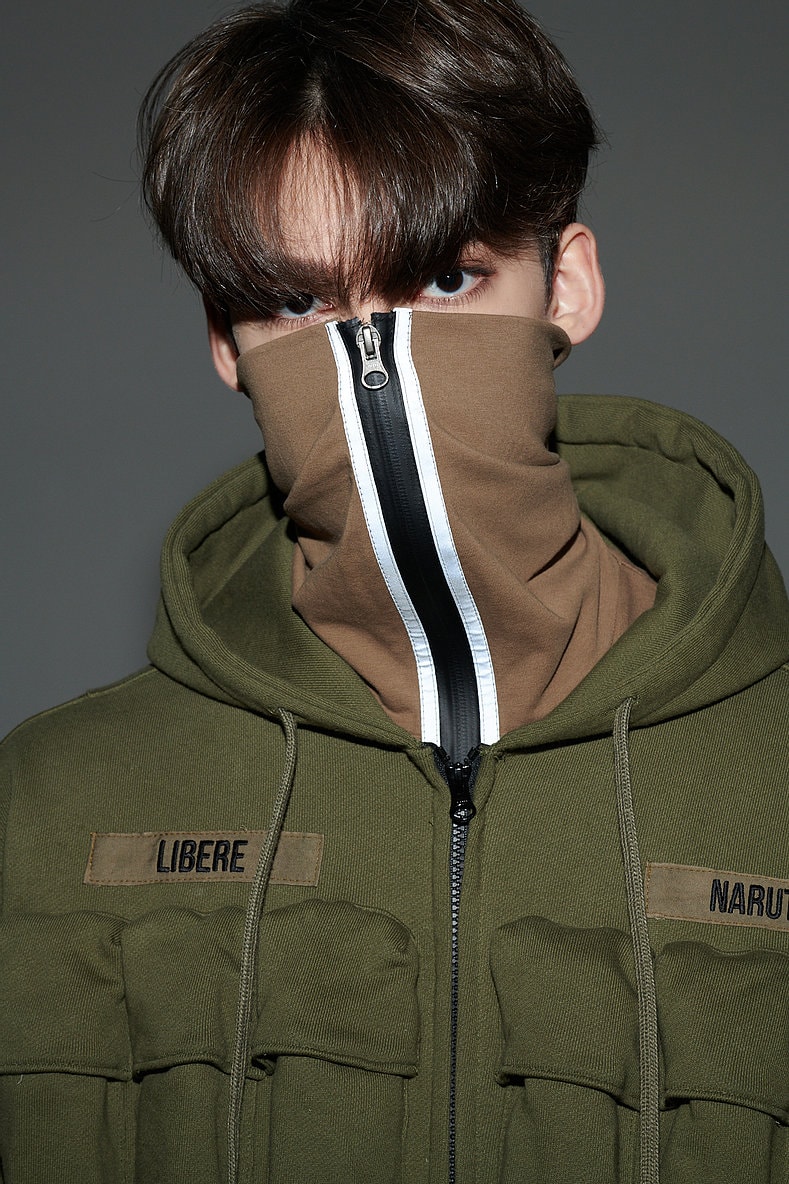 LIBERE For Naruto "Street Ninja" Collaboration collection lookbook Sasuke, Sakura, Kakashi, Shikamaru, and Itachi characters japan brand buy web store info 