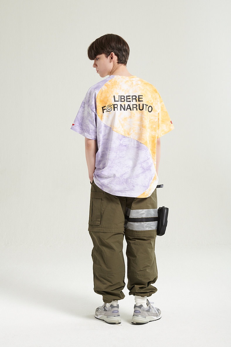 LIBERE For Naruto "Street Ninja" Collaboration collection lookbook Sasuke, Sakura, Kakashi, Shikamaru, and Itachi characters japan brand buy web store info 