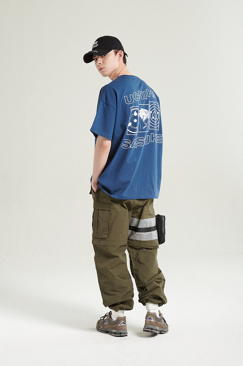 LIBERE For Naruto "Street Ninja" Collaboration collection lookbook Sasuke, Sakura, Kakashi, Shikamaru, and Itachi characters japan brand buy web store info 