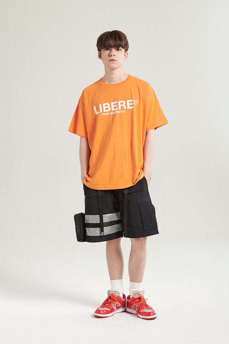 LIBERE For Naruto "Street Ninja" Collaboration collection lookbook Sasuke, Sakura, Kakashi, Shikamaru, and Itachi characters japan brand buy web store info 
