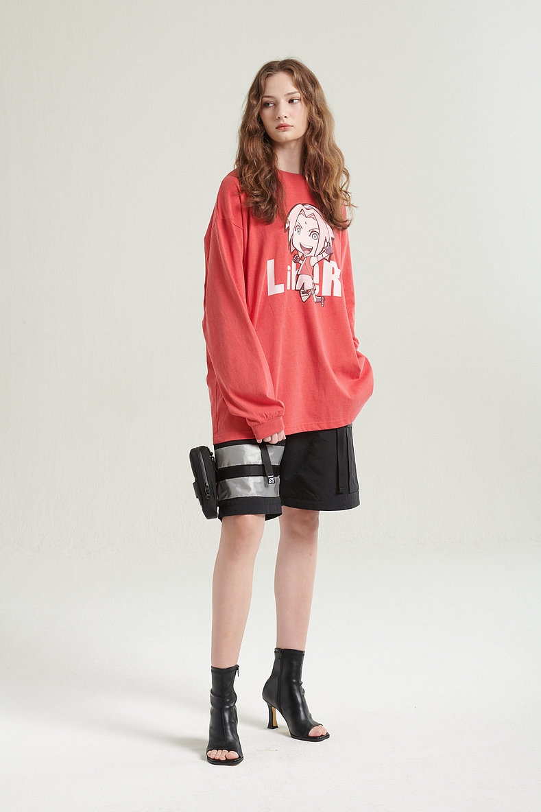 LIBERE For Naruto "Street Ninja" Collaboration collection lookbook Sasuke, Sakura, Kakashi, Shikamaru, and Itachi characters japan brand buy web store info 