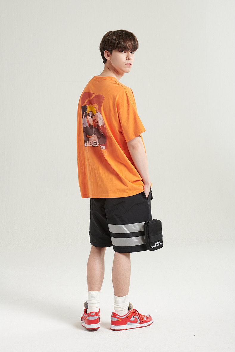 LIBERE For Naruto "Street Ninja" Collaboration collection lookbook Sasuke, Sakura, Kakashi, Shikamaru, and Itachi characters japan brand buy web store info 