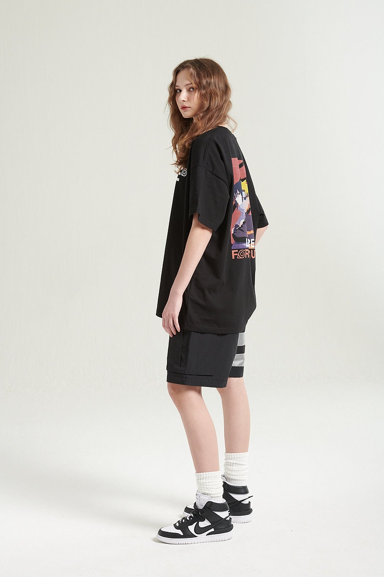 LIBERE For Naruto "Street Ninja" Collaboration collection lookbook Sasuke, Sakura, Kakashi, Shikamaru, and Itachi characters japan brand buy web store info 