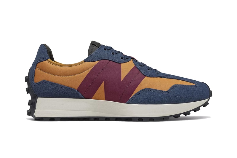 new balance 327 natural indigo sour grape bleached lime glo faded workwear blue yellow red purple green official release date info photos price store list buying guide