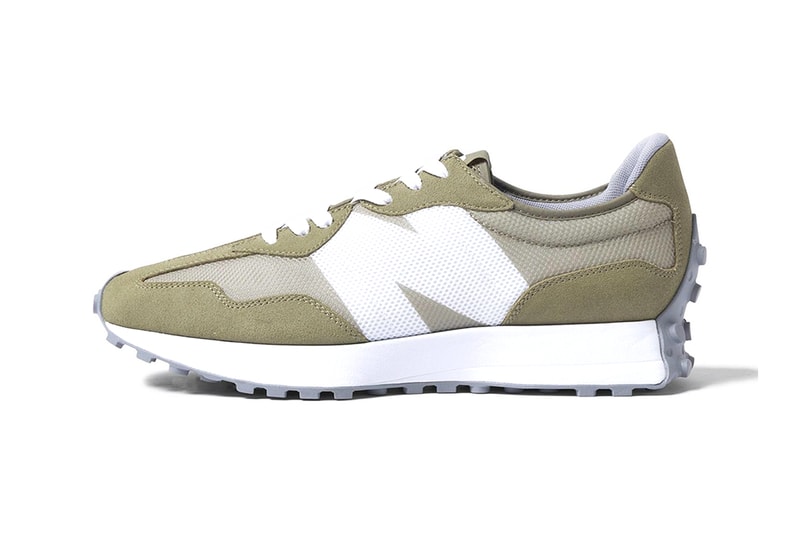 new balance 327 olive white gray MS327CS1 release date info store list buying guide photos price beauty & youth 
