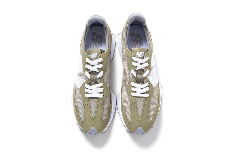 new balance 327 olive white gray MS327CS1 release date info store list buying guide photos price beauty & youth 