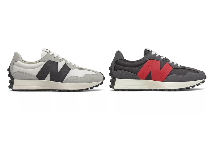 New Balance 327 Revealed With "Sea Salt/Black" and "Magnet/Team Red" Palettes
