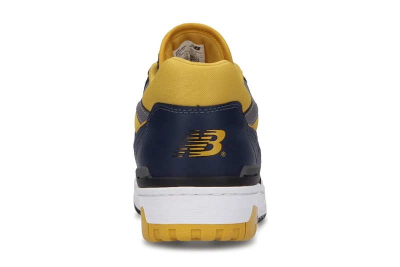 new balance 550 retro basketball shoe navy blue yellow red green gold white official release date info photos price store list buying guide