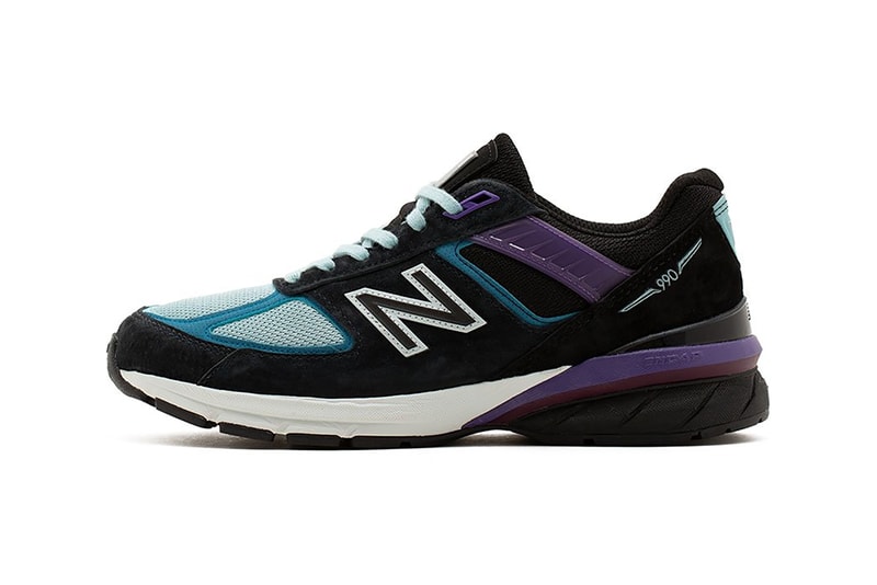 new balance 990v5 black purple light blue M990EP5 release info store list buying guide photos price grape 