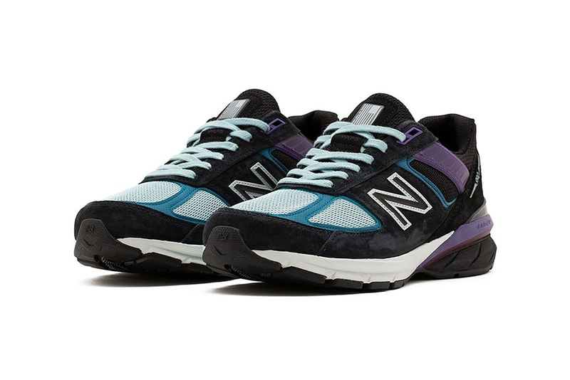 new balance 990v5 black purple light blue M990EP5 release info store list buying guide photos price grape 