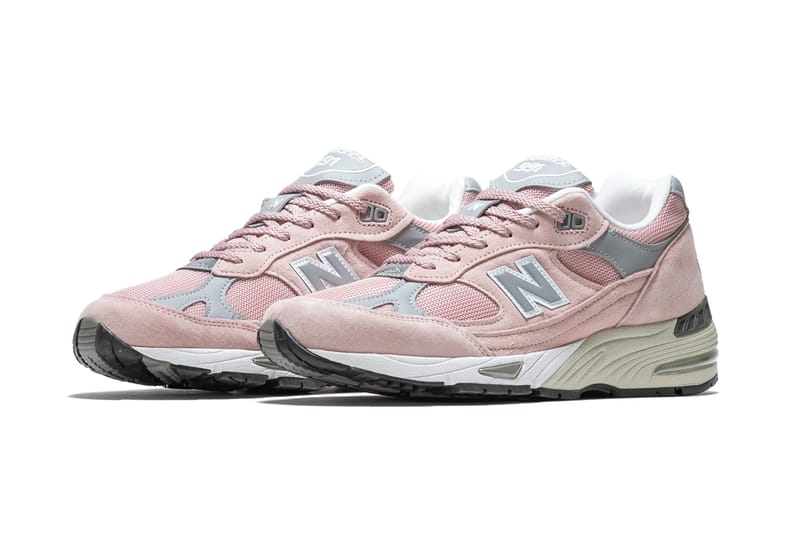 New Balance 991 Pink/Grey Release Info 