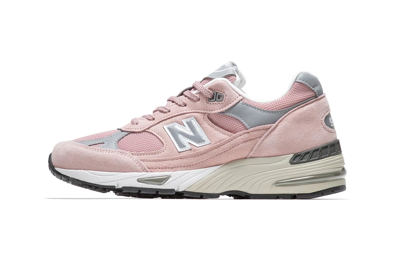 New Balance 991 Pink/Grey Release Info 
