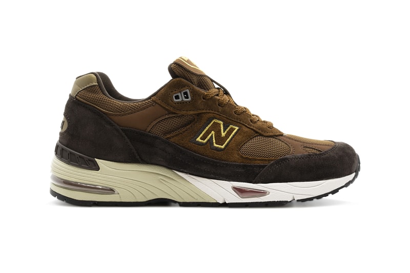 new balance 991 made in the uk year of the ox M991YOX brown gold white