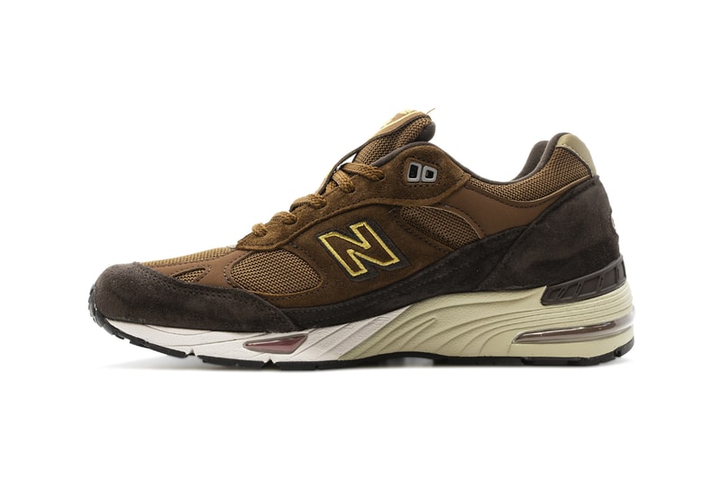 new balance 991 made in the uk year of the ox M991YOX brown gold white