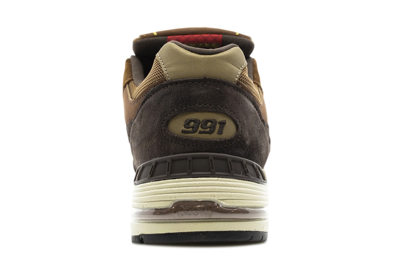new balance 991 made in the uk year of the ox M991YOX brown gold white