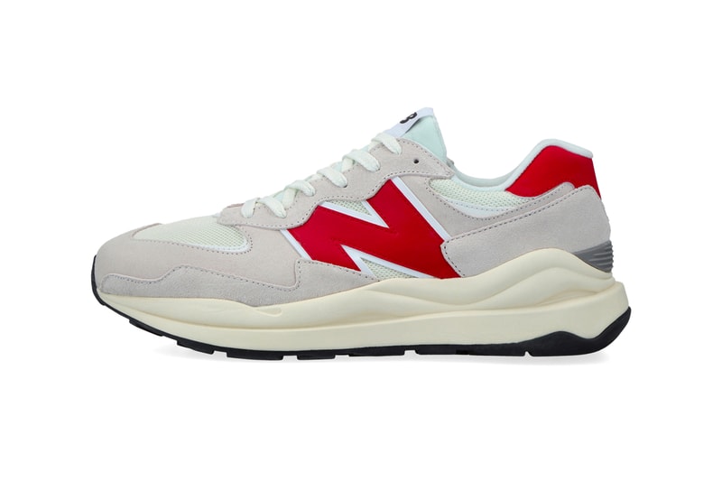 new balance m57 40cc gray beige red menswear streetwear kicks shoes trainers runners spring summer 2021 ss21 collection info