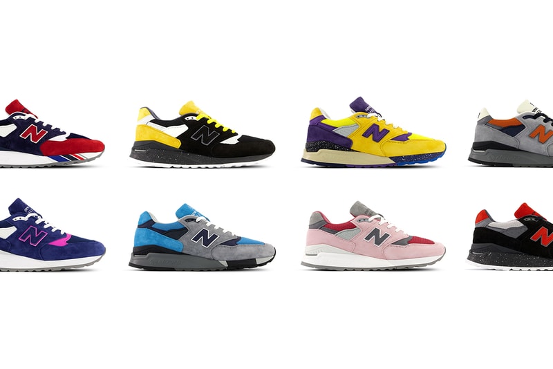 New Balance MADE Responsibly Made in U.S.A. 998 Surplus Materials Sustainability Old Fabrics Mismatch Rare Sneaker Release Information Drop Date Closer First Look