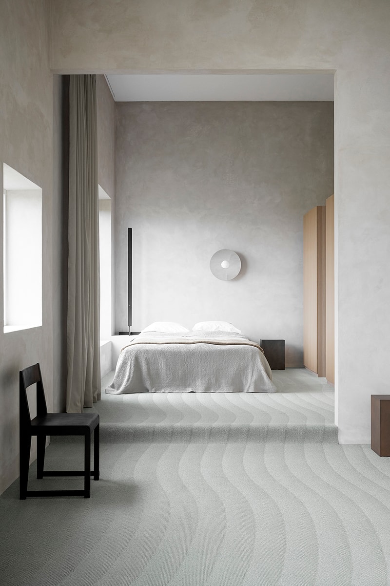 Laura Brandenburg Bilde Seche Studio New Wave Ege Carpets Rugs Danish Luxury Minimal Modern Homeware Beach Sand