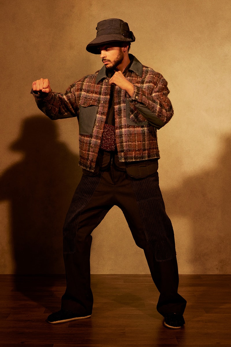 Nicholas Daley "Forgotten Fury" FW21 Lookbook release information menswear British designer karate