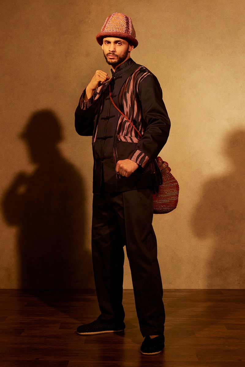 Nicholas Daley "Forgotten Fury" FW21 Lookbook release information menswear British designer karate