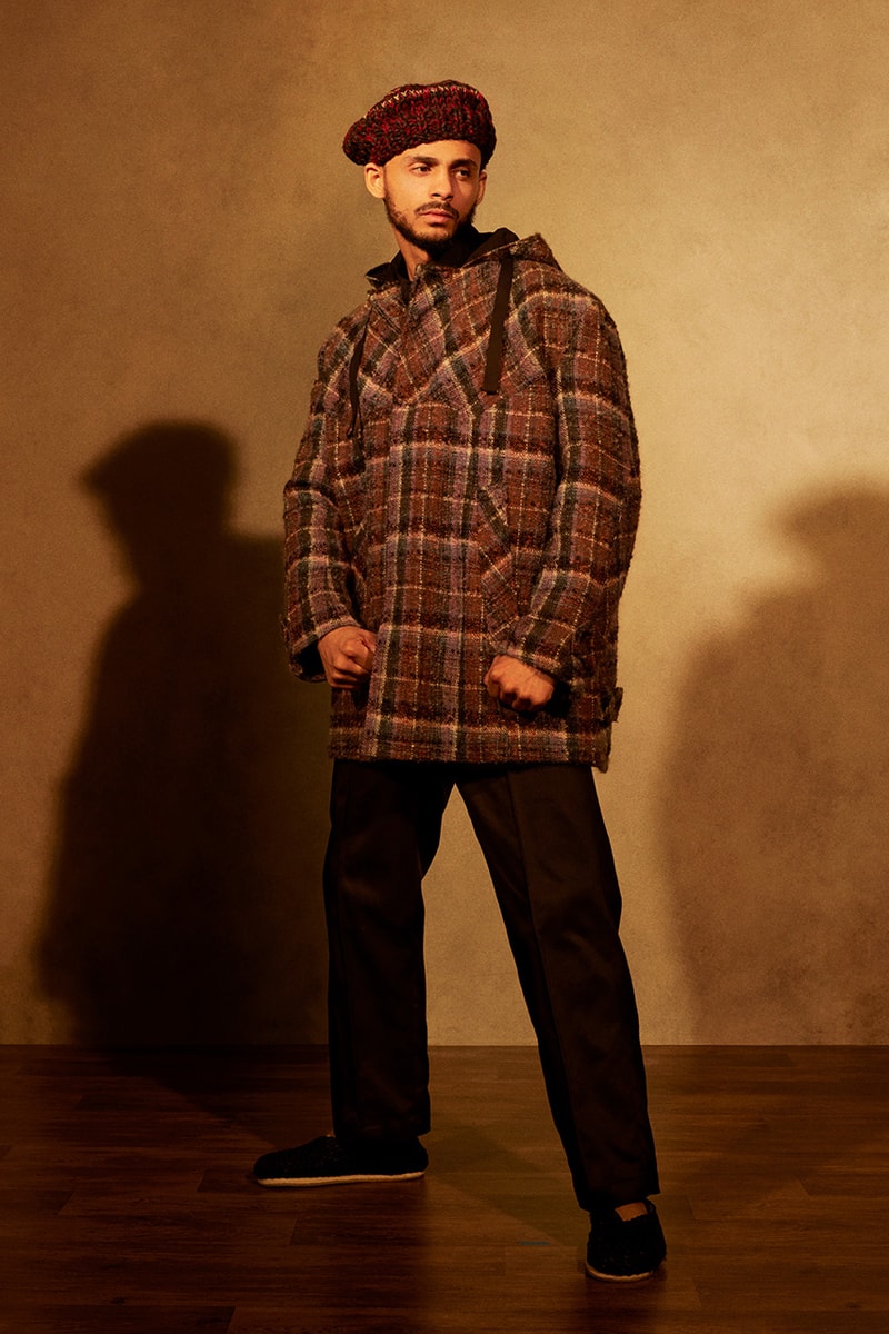 Nicholas Daley "Forgotten Fury" FW21 Lookbook release information menswear British designer karate