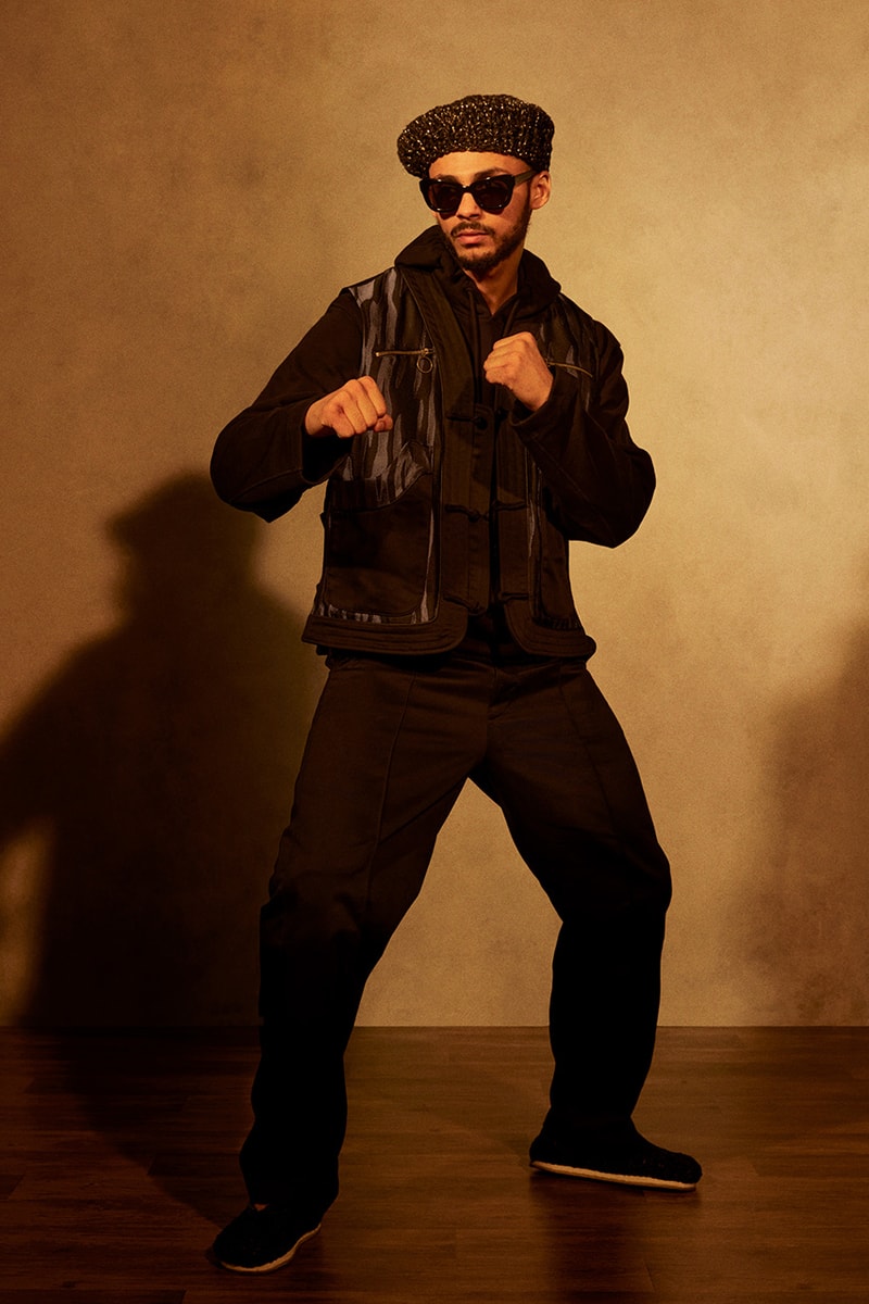 Nicholas Daley "Forgotten Fury" FW21 Lookbook release information menswear British designer karate
