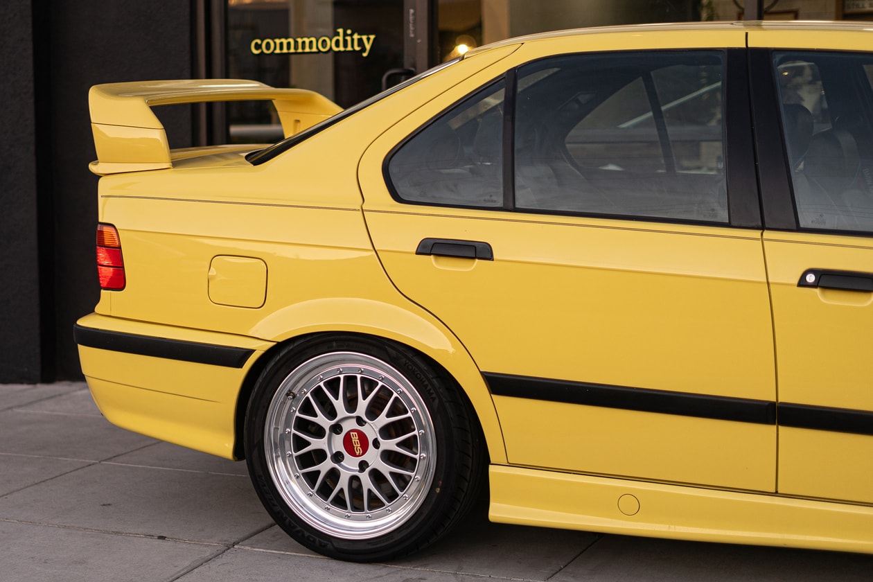 Nick Sisombath of Collegium and His BMW M3 E36 Drivers HYPEBEAST Car Club Dakar Yellow 3/4/5 Rare