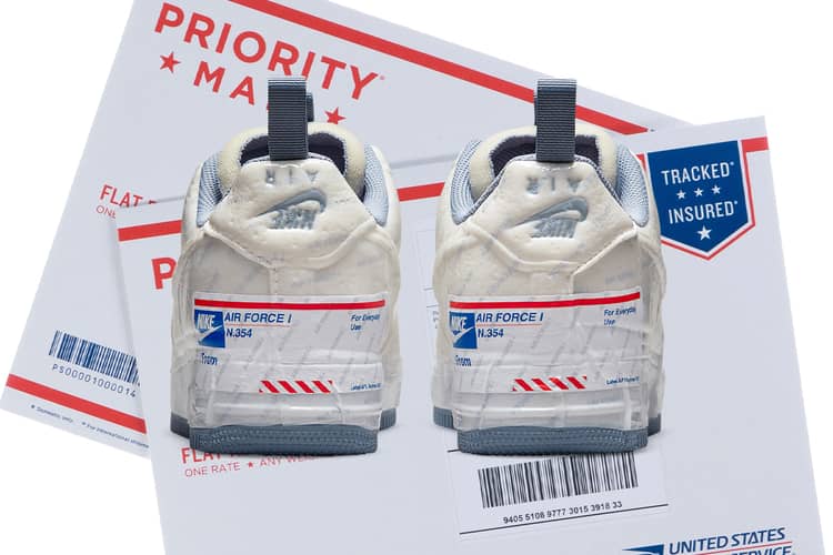 The USPS Isn't Happy About Nike's Priority Mail-Inspired Air Force 1 Experimental