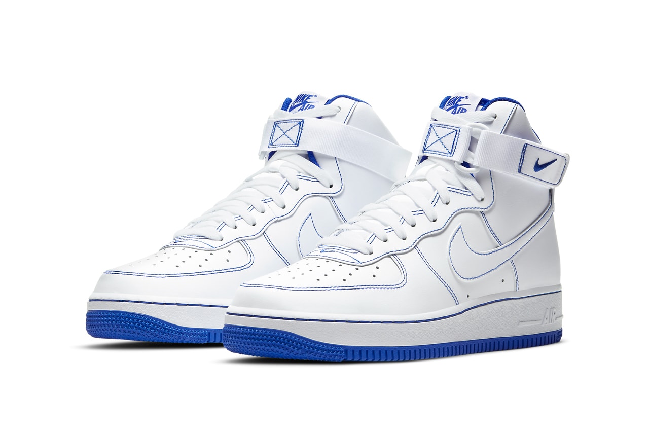 nike sportswear air force 1 high racer blue white CV1753 101 official release date info photos price store list buying guide
