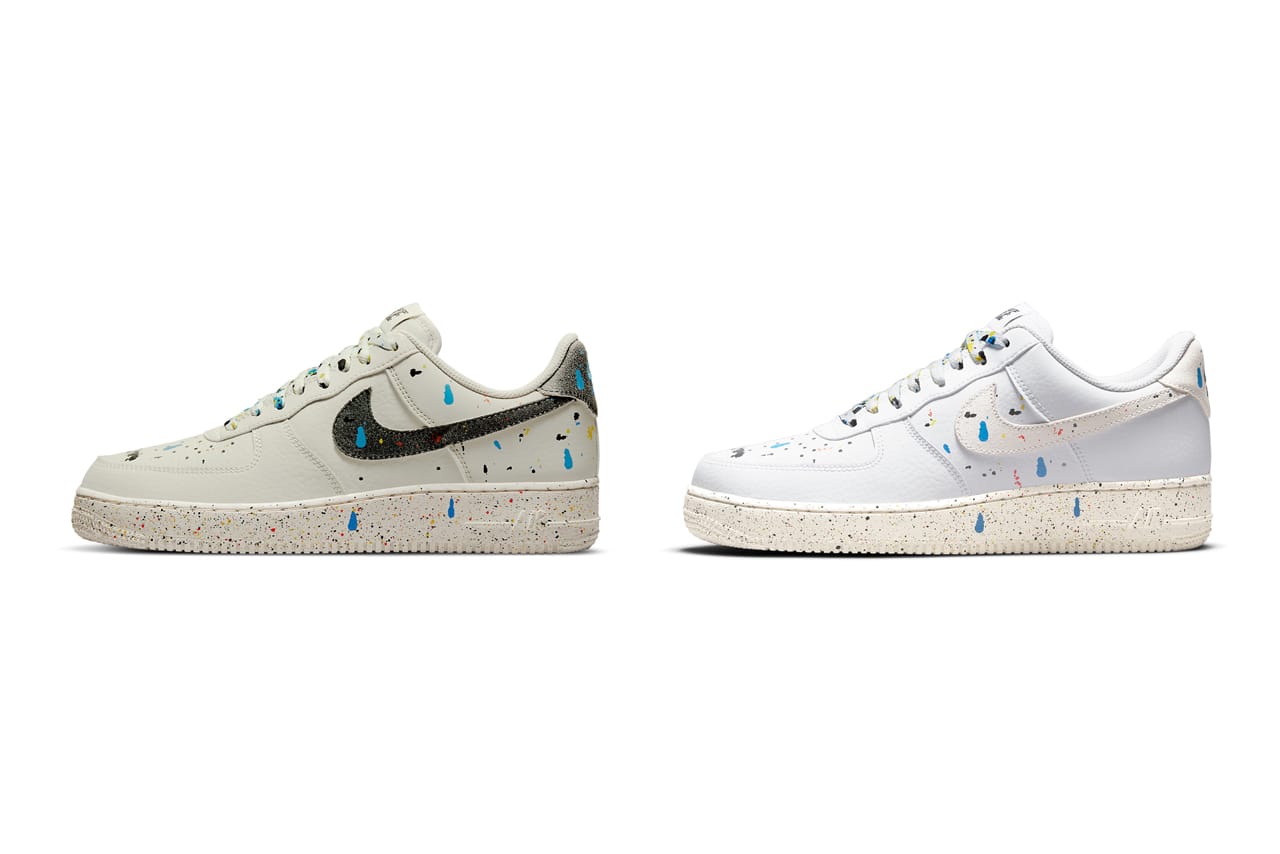 white air forces painted