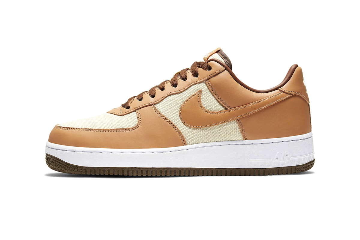 nike air force 1 low underbrush acorn dj6395 100 menswear streetwear kicks shoes sneakers runners trainers spring summer 2021 ss21 collection release