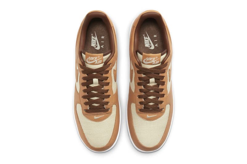 nike air force 1 low underbrush acorn dj6395 100 menswear streetwear kicks shoes sneakers runners trainers spring summer 2021 ss21 collection release